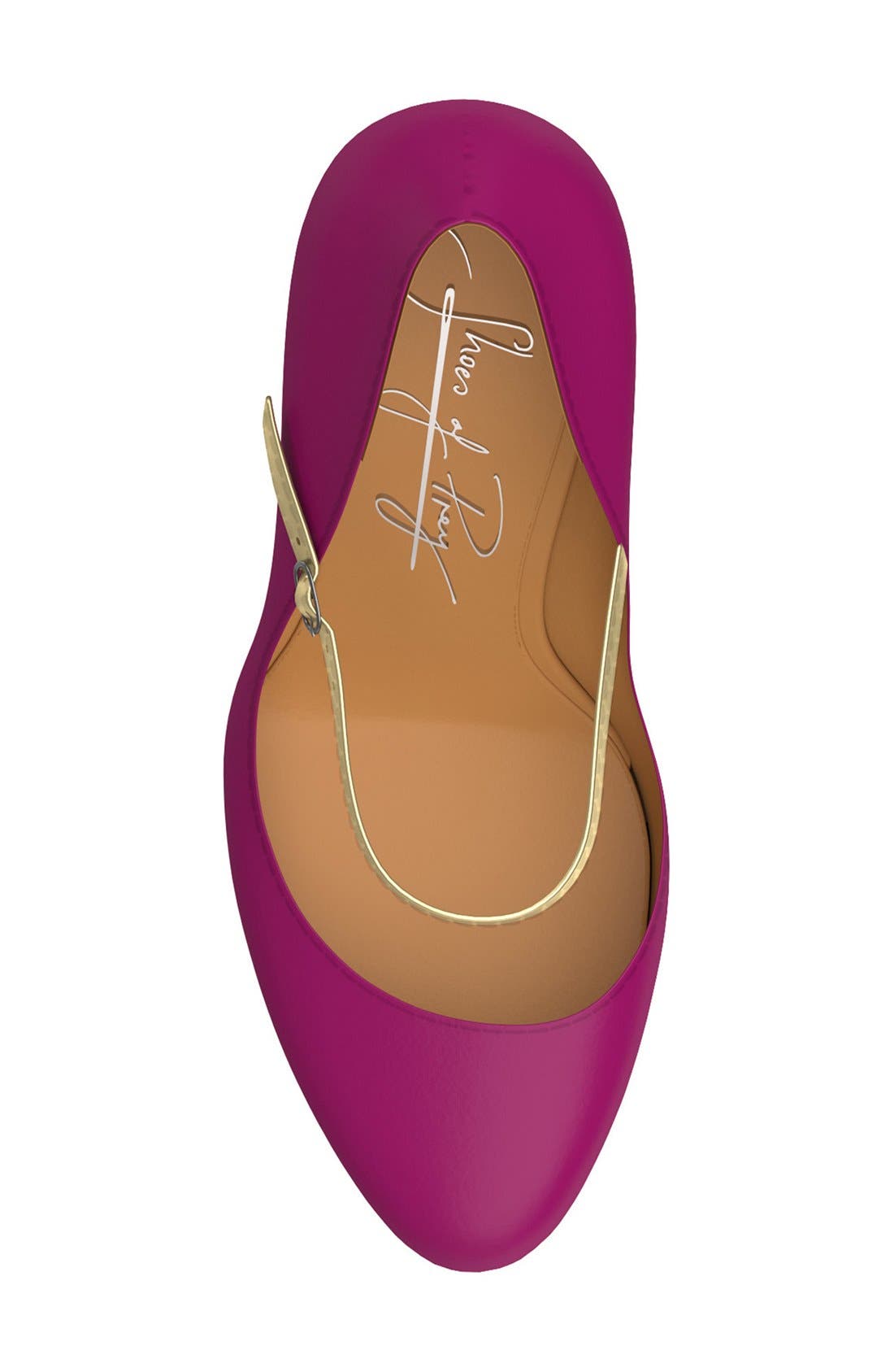 Mary Jane Platform Pump, Alternate, color, PURPLE/ SOFT PINK