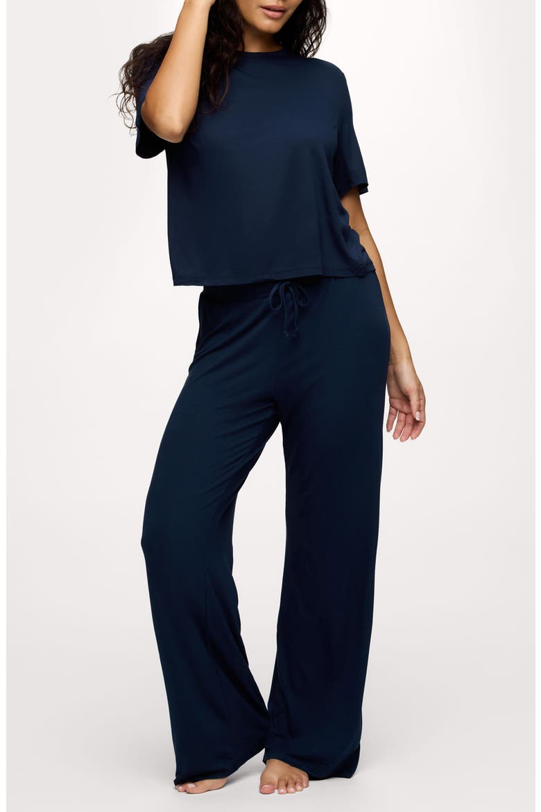 Pajama Set, Main, color, DARK NAVY