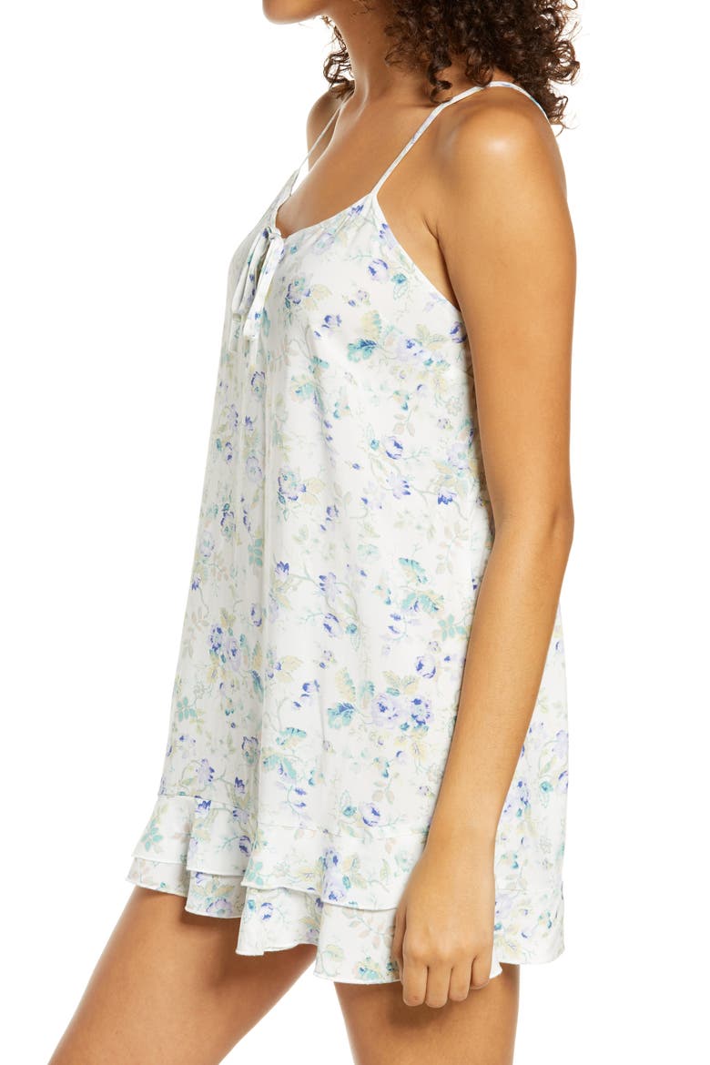 Katie Check Chemise, Alternate, color, IVORY EGRET FADED FLORAL