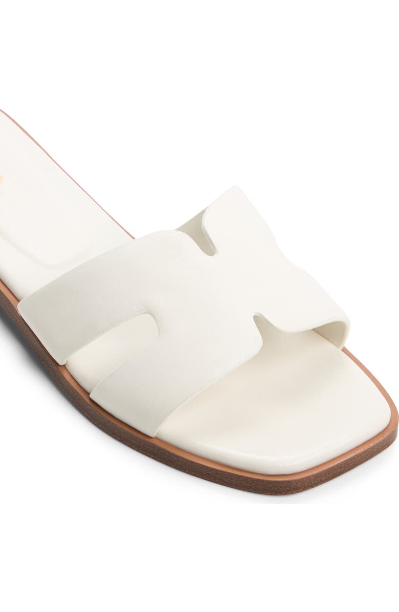 ALDO Itsandal Slide Sandal, Alternate, color, White