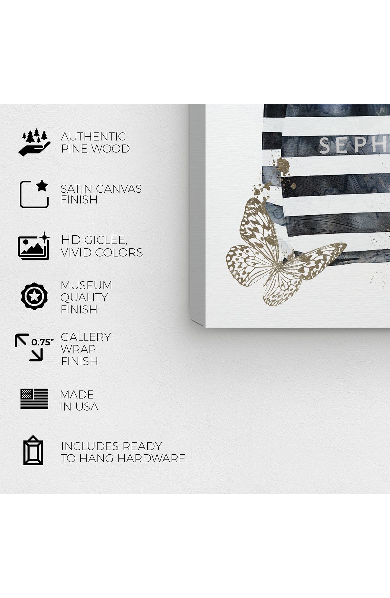 Wynwood Studio Floral Makeup Canvas Wall Art | Nordstromrack