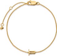 Monica Vinader Initial Chain Bracelet