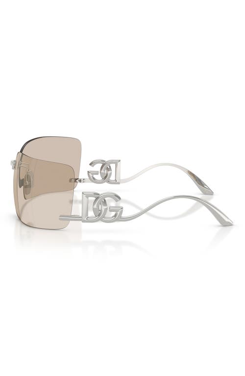 Dolce & Gabbana Dg Crystal Sunglasses In Silver