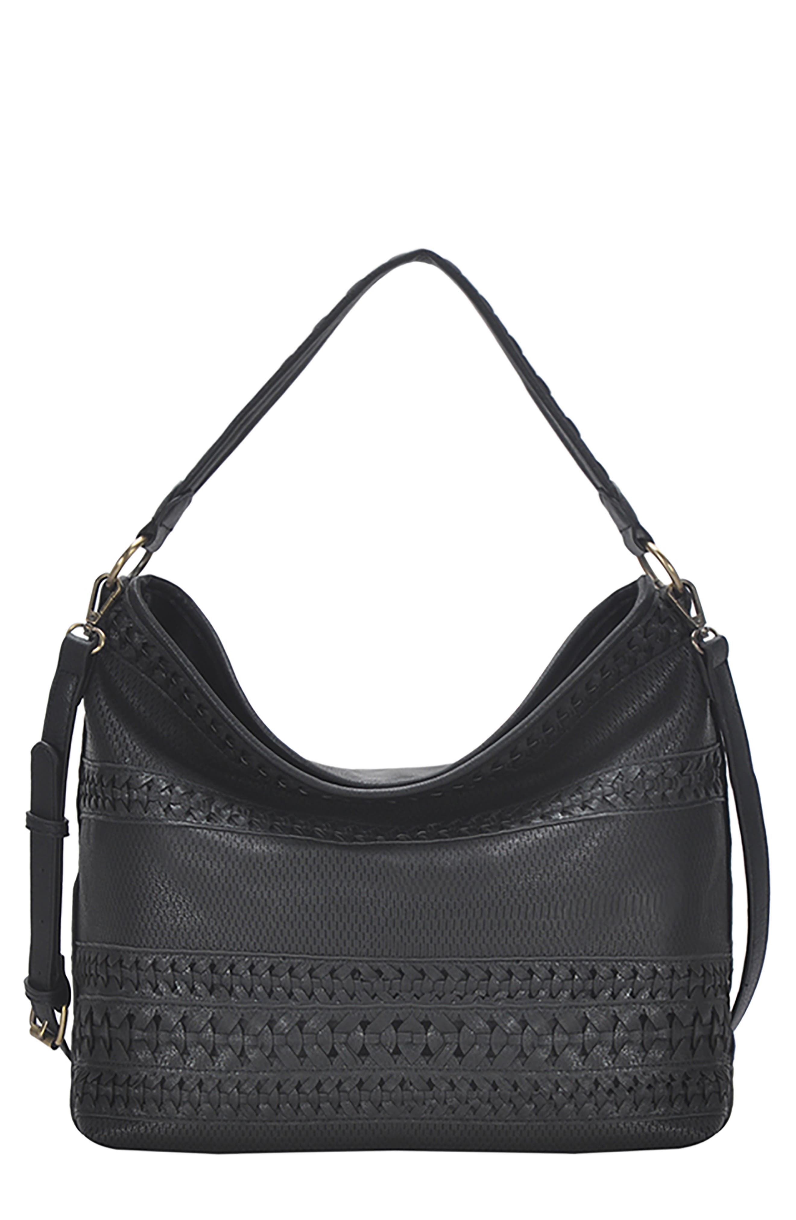 Antik Kraft Braided Faux Leather Hobo Bag, Main, color, 