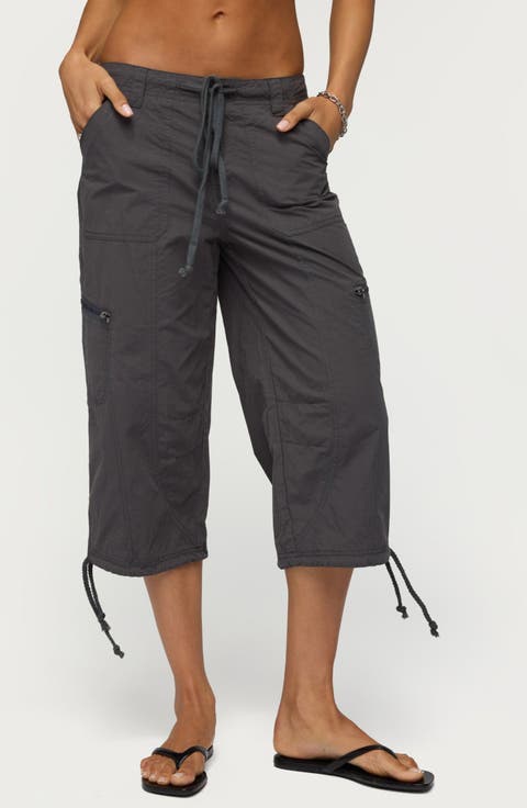 Lility Cargo Capri Pants