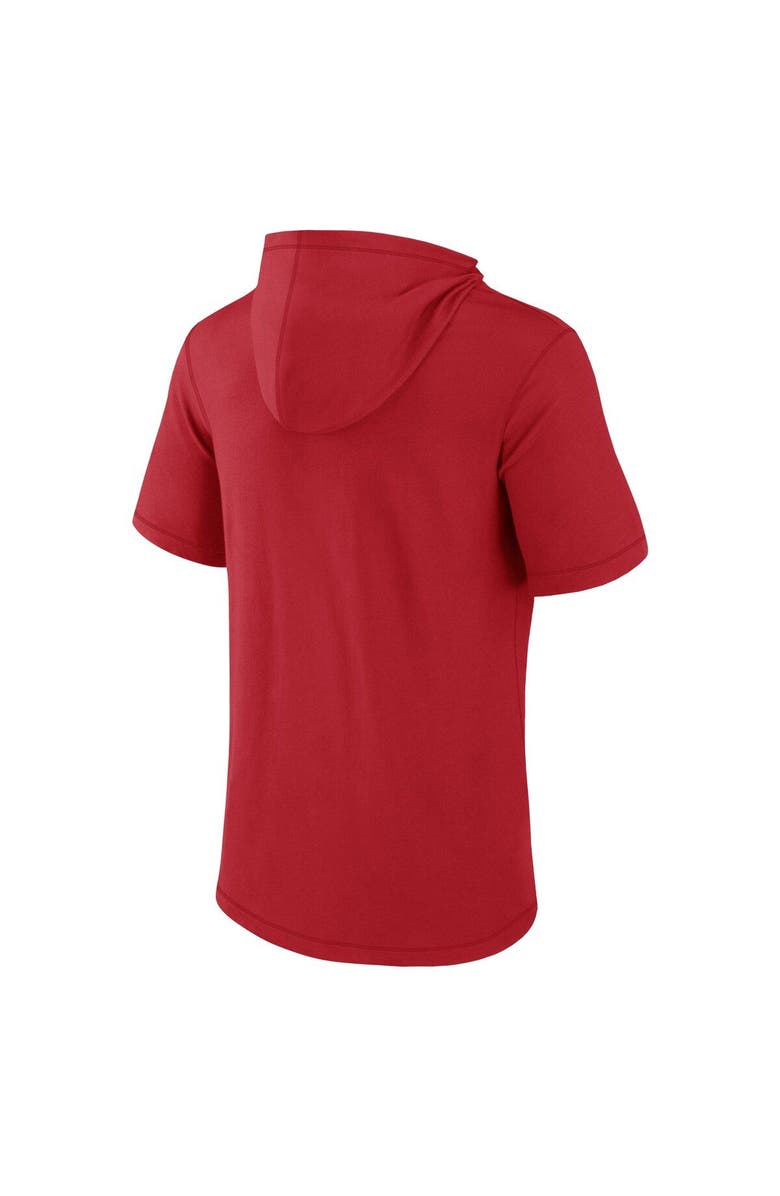 FANATICS Men's Fanatics Branded Red St. Louis Cardinals Short Sleeve Hoodie T-Shirt, Alternate, color, Red