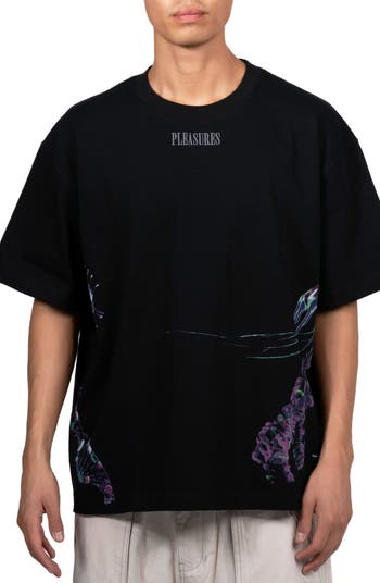 【PLEASURES】 JELLY T-SHIRT Black T-shirts PLEASURES Jelly T-Shirt Black | Footshop