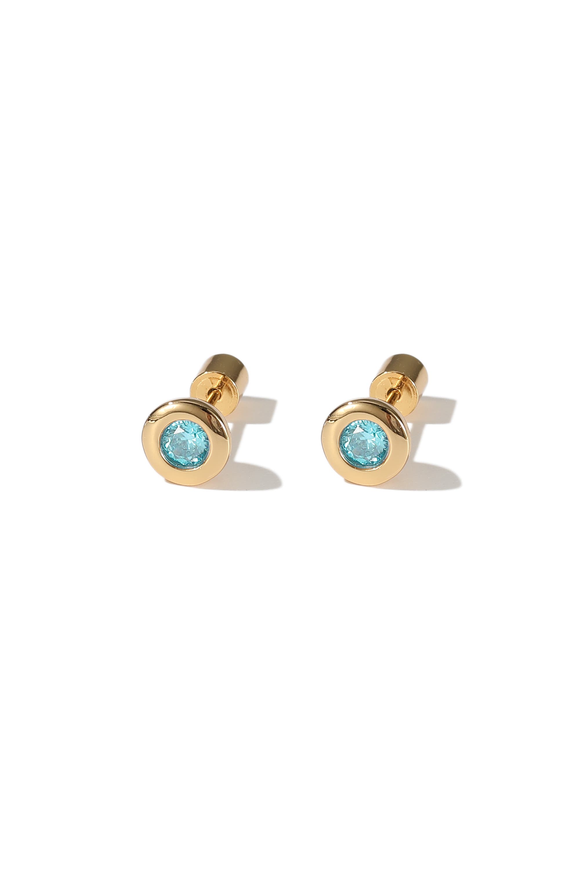 Gold/Aquamarine