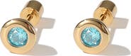 Classicharms Aurora Bezel Set Solitaire Stud Earrings