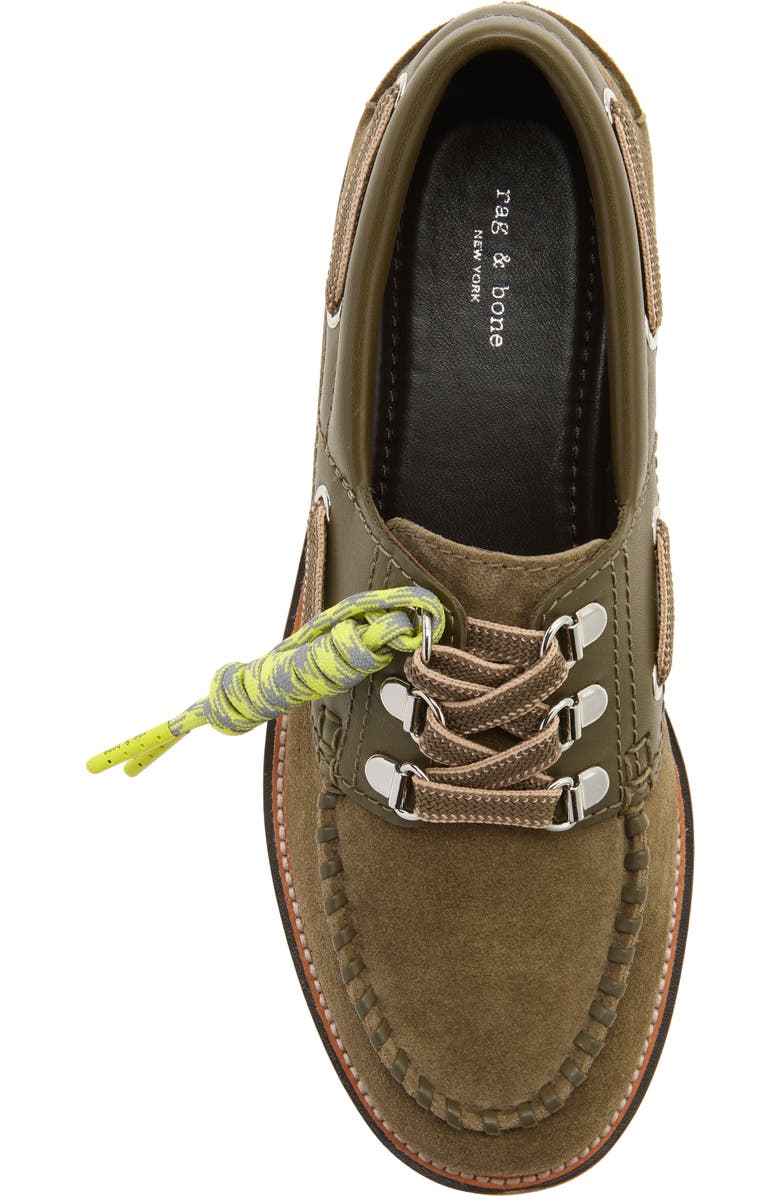 rag & bone Cameron Lug Sole Loafer, Alternate, color,