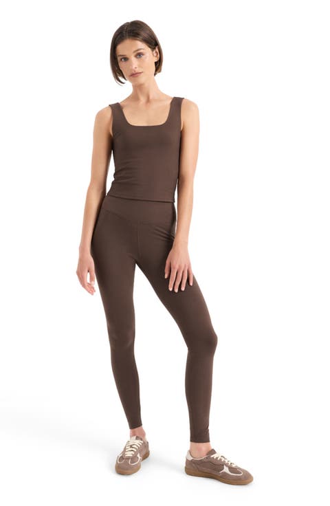 On The Go-To Square Neck Tank Made With Organic Cotton