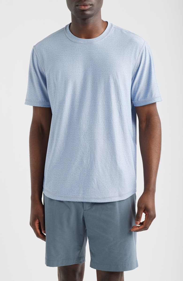 Tommy Bahama Wave Break Flip Reversible Performance T-Shirt, Alternate, color, Tidal Tempest