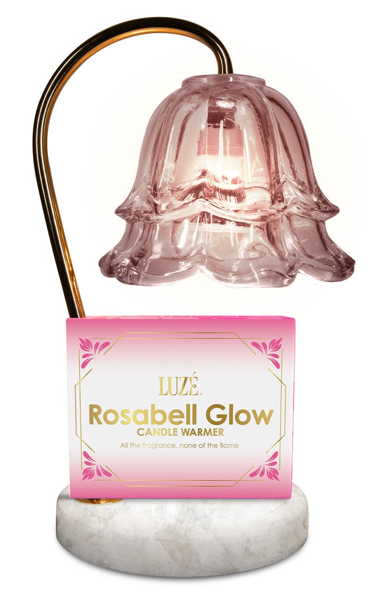 Luze Rosabell Glow Candle Warmer, Alternate, color, Pink