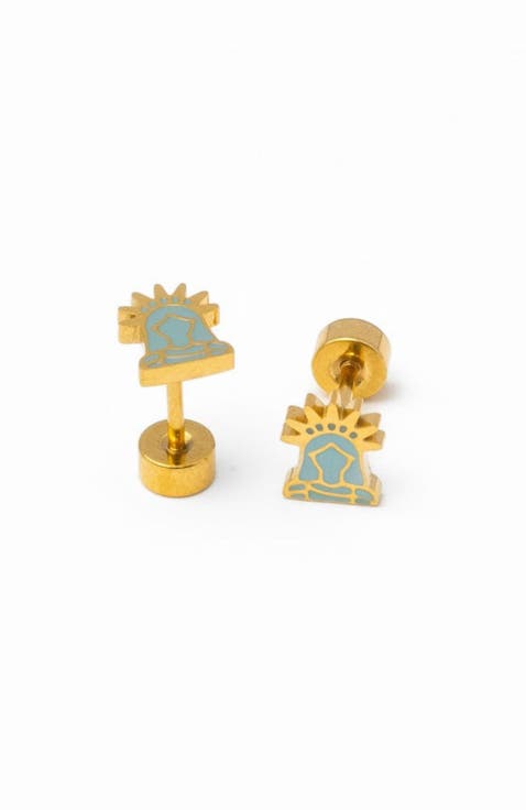 Lady Liberty Stud Earrings