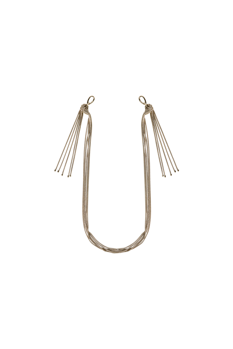 Sterling Silver chain, Alternate, color, Gold