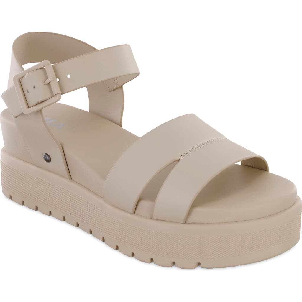 MIA Maya Platform Sandal in Linen at Nordstrom, Size 7.5