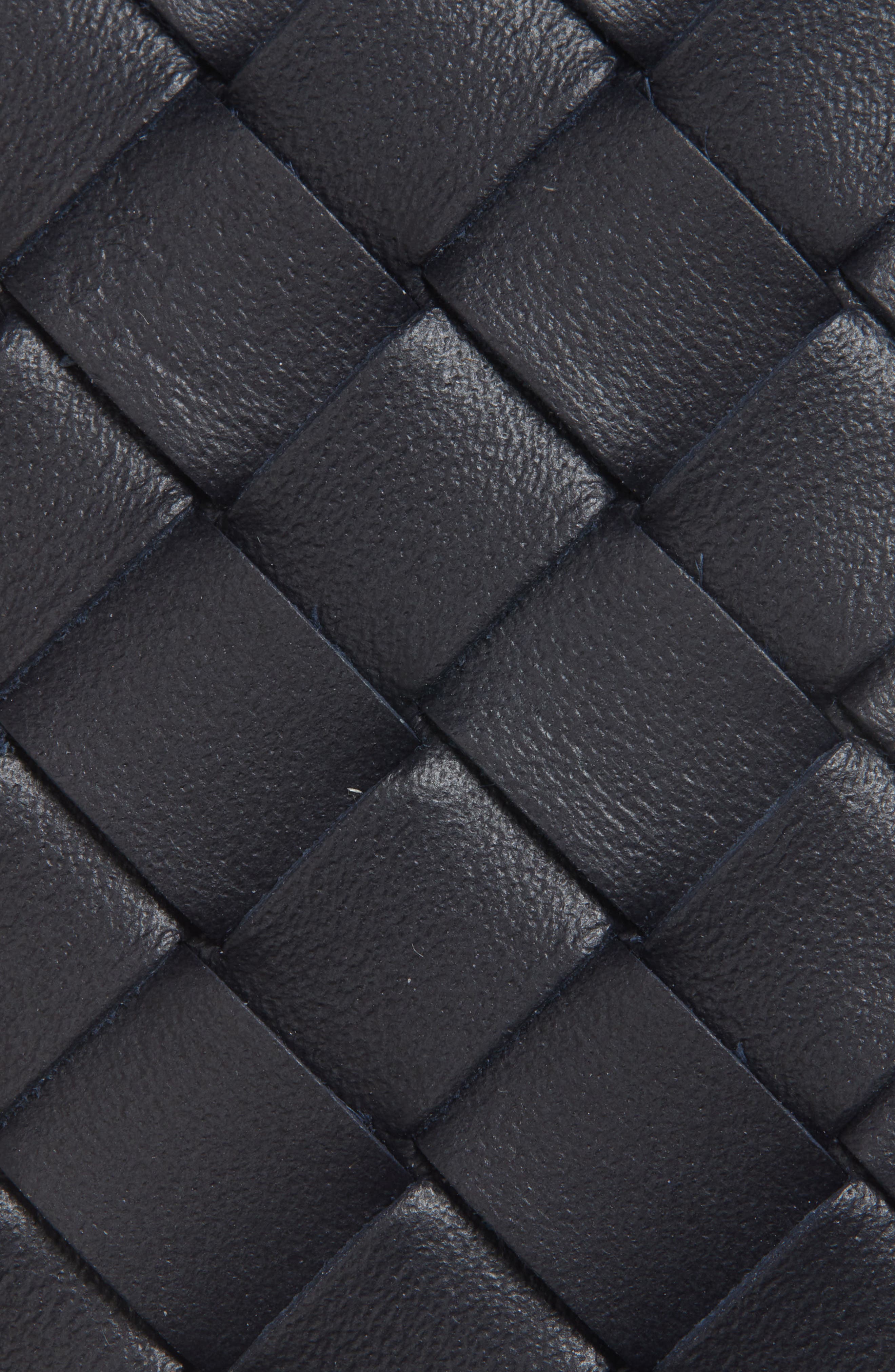 Bottega Veneta Intrecciato Woven Leather Belt Graphite Grey with pink unisex Bottega Veneta Andiamo Intrecciato Leather Belt | Neiman Marcus main image 2