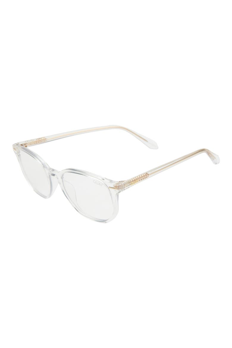 Australia CTRL 49mm Blue Light Blocking Optical Glasses, Alternate, color, CLEAR / CLEAR BLUE LIGHT LENS