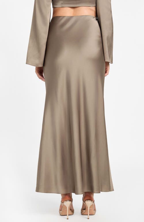 Marciano Monica Maxi Skirt In Gray