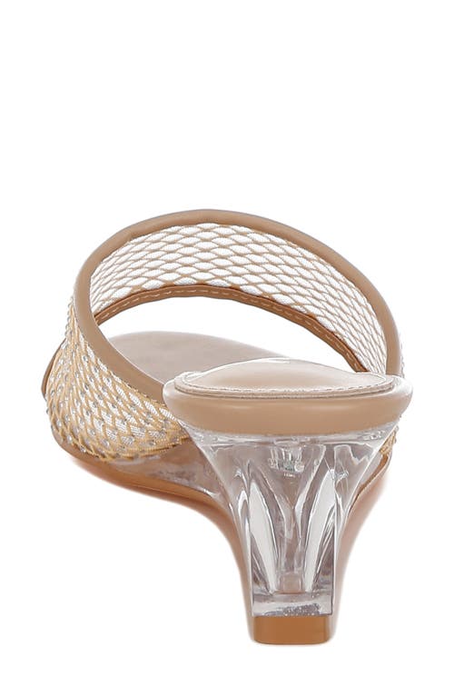 London Rag Tempra Wedge Sandal In Beige