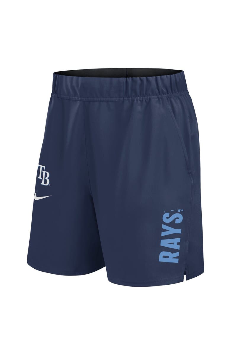 Nike Men's Nike Navy Tampa Bay Rays Woven Victory Performance Shorts, Alternate, color, Navy