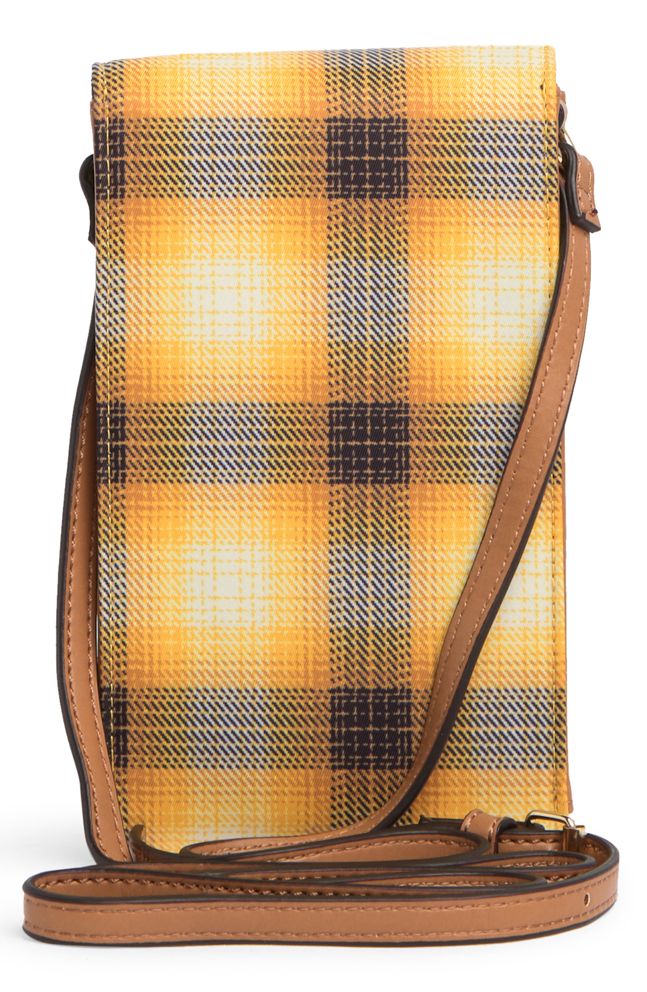 Julia Phone Crossbody Bag, Alternate, color, AMBER GLOW/MULTI