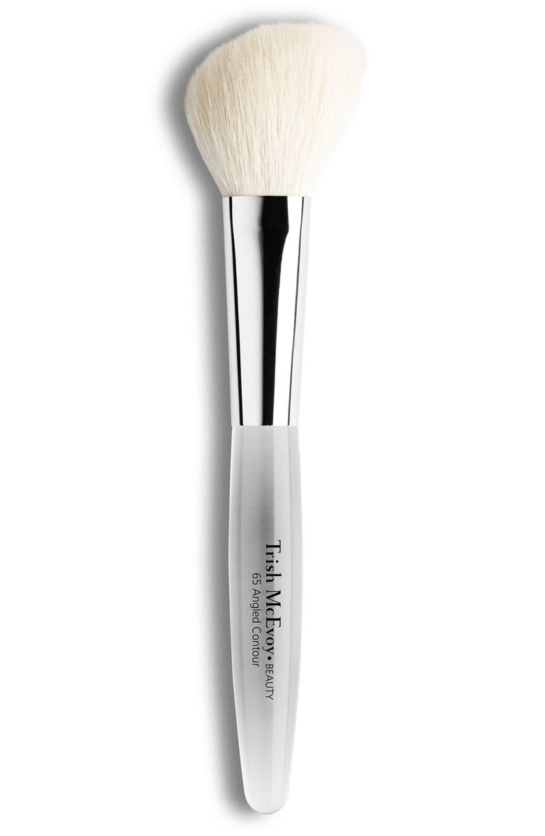 Trish McEvoy #65 Angled Contour Brush, Main, color,