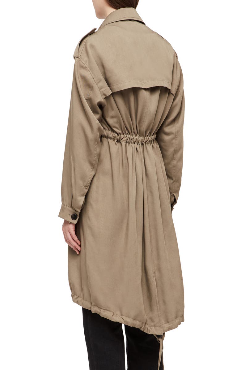 AllSaints Lia Mac Trench Coat, Alternate, color, 
