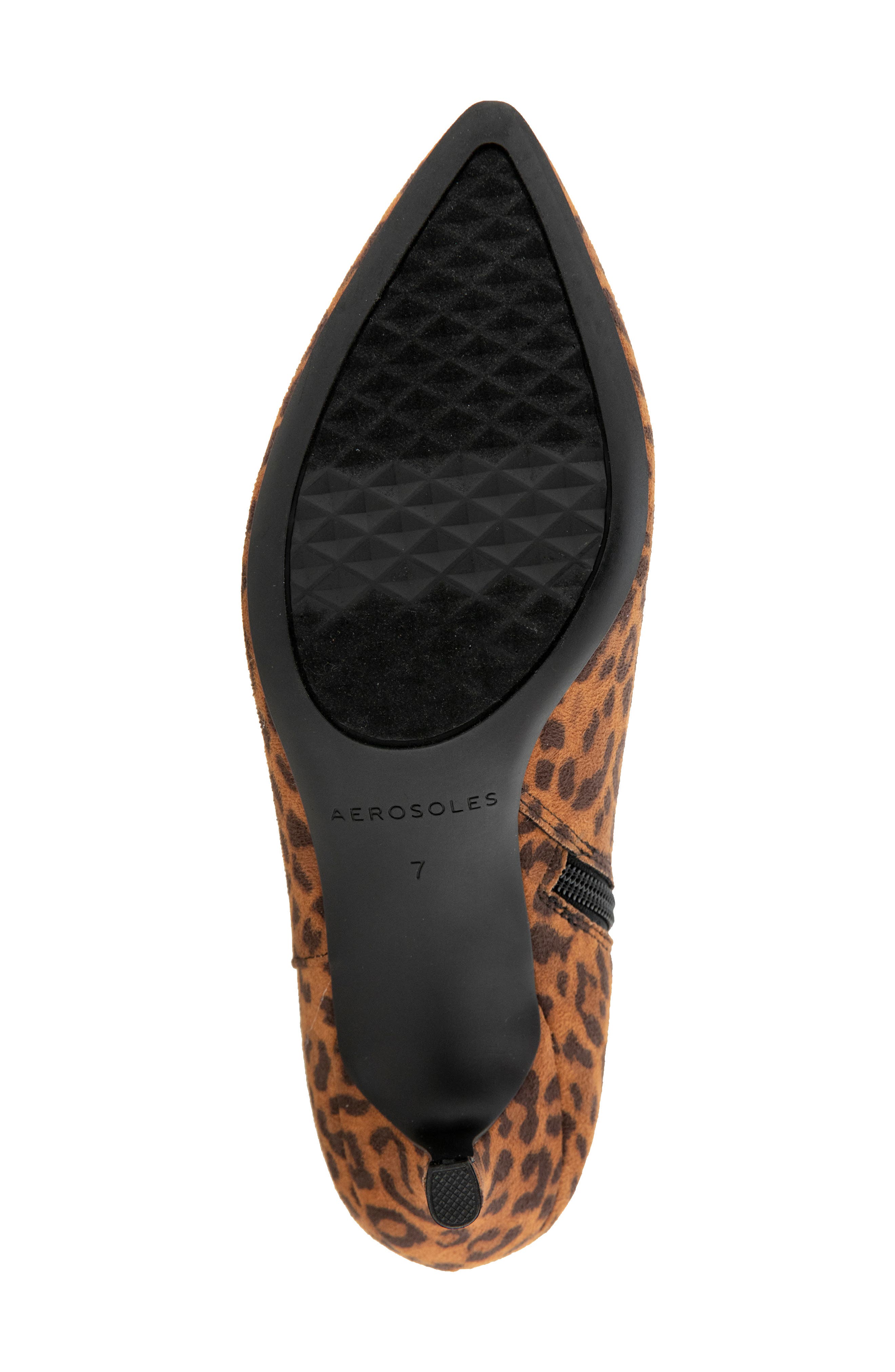 Aerosoles Edith Faux Leather Bootie, Alternate, color, Tan Multi