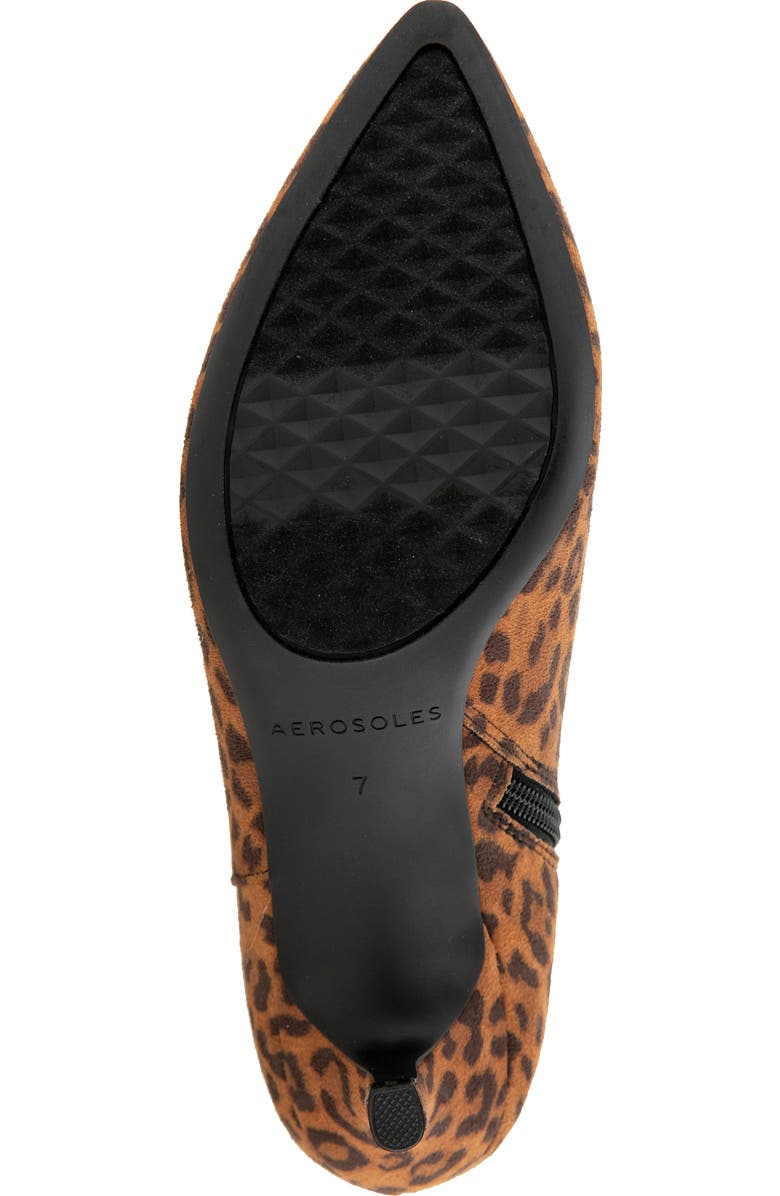 Aerosoles Edith Faux Leather Bootie, Alternate, color, Tan Multi