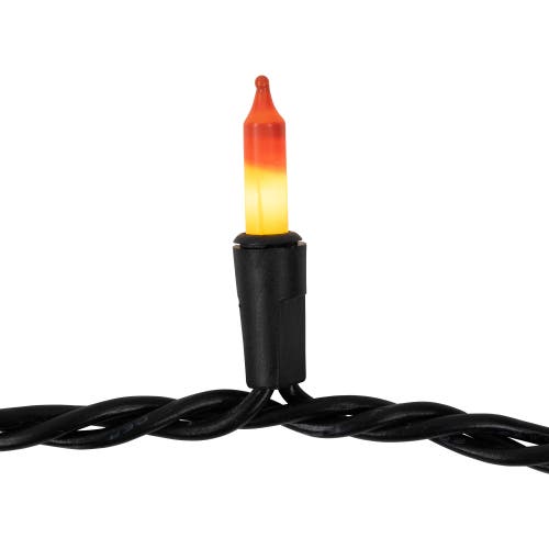 Northlight Candy Corn Mini Halloween Light Set In Multi