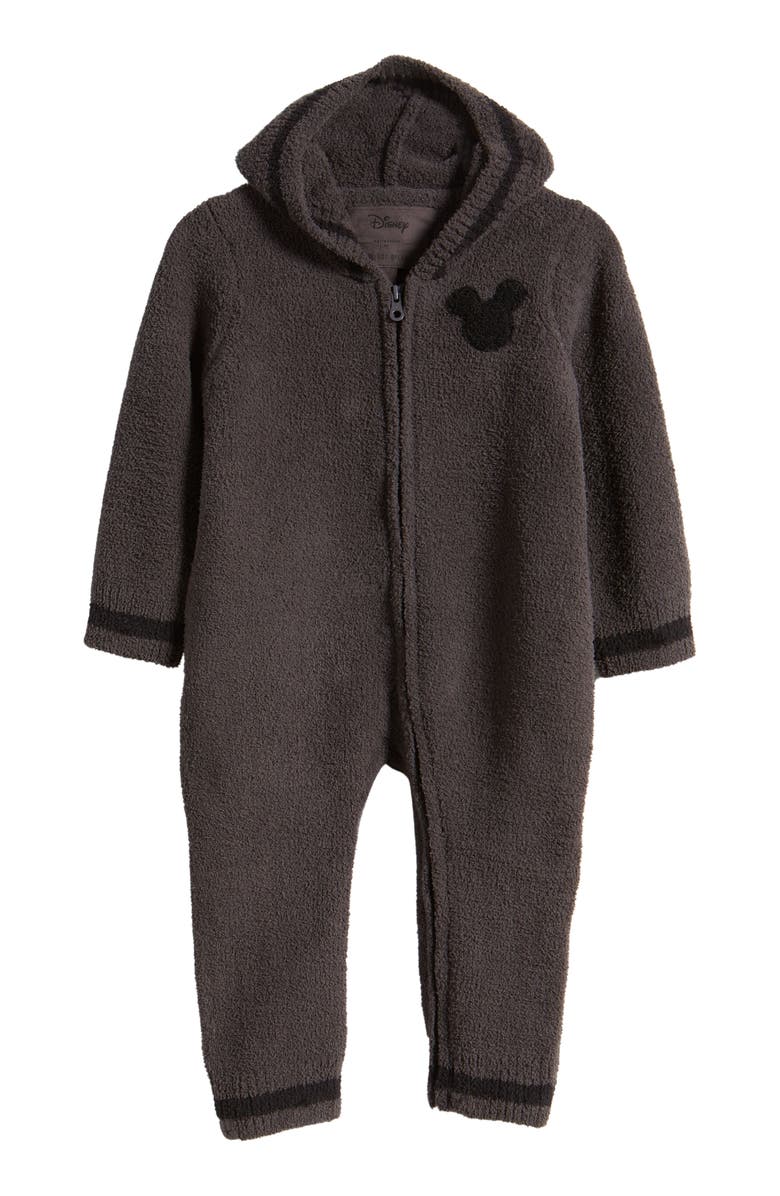 Barefoot Dreams<sup>®</sup> x Disney CozyChic<sup>™</sup> Mickey Mouse Hooded Romper, Main, color,