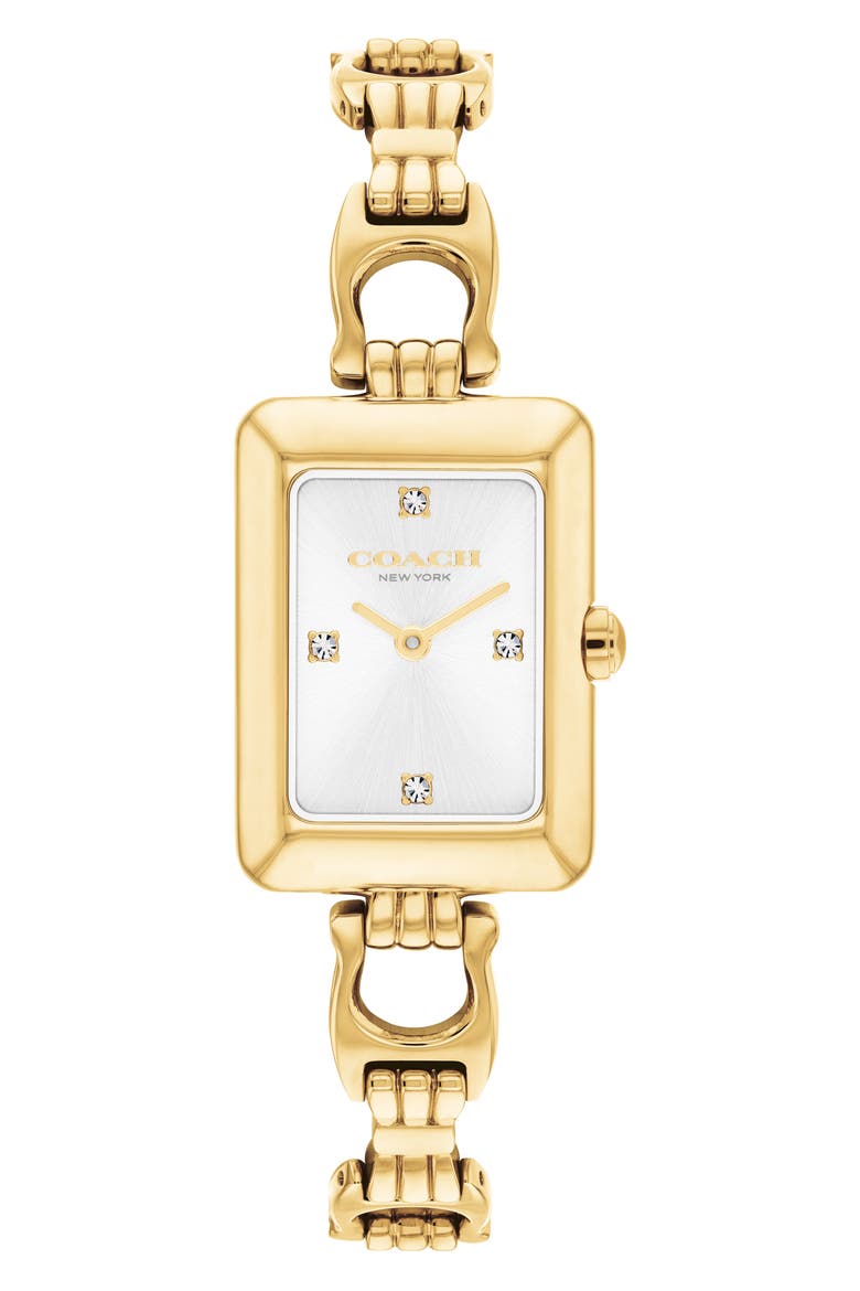 Mara Bracelet Watch, Main, color, GOLD