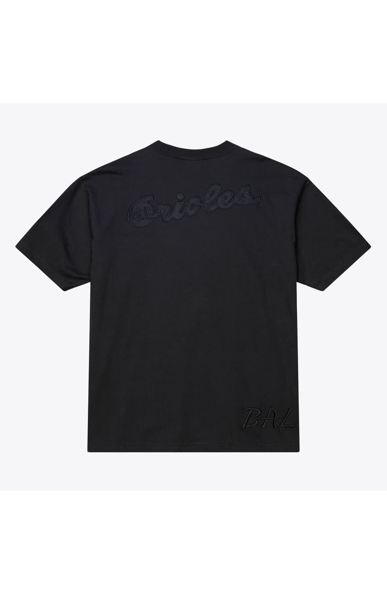 Mitchell & Ness Men Mitchell & Ness Black Baltimore Orioles Cooperstown Collection Phantom T-Shirt, Alternate, color, Black