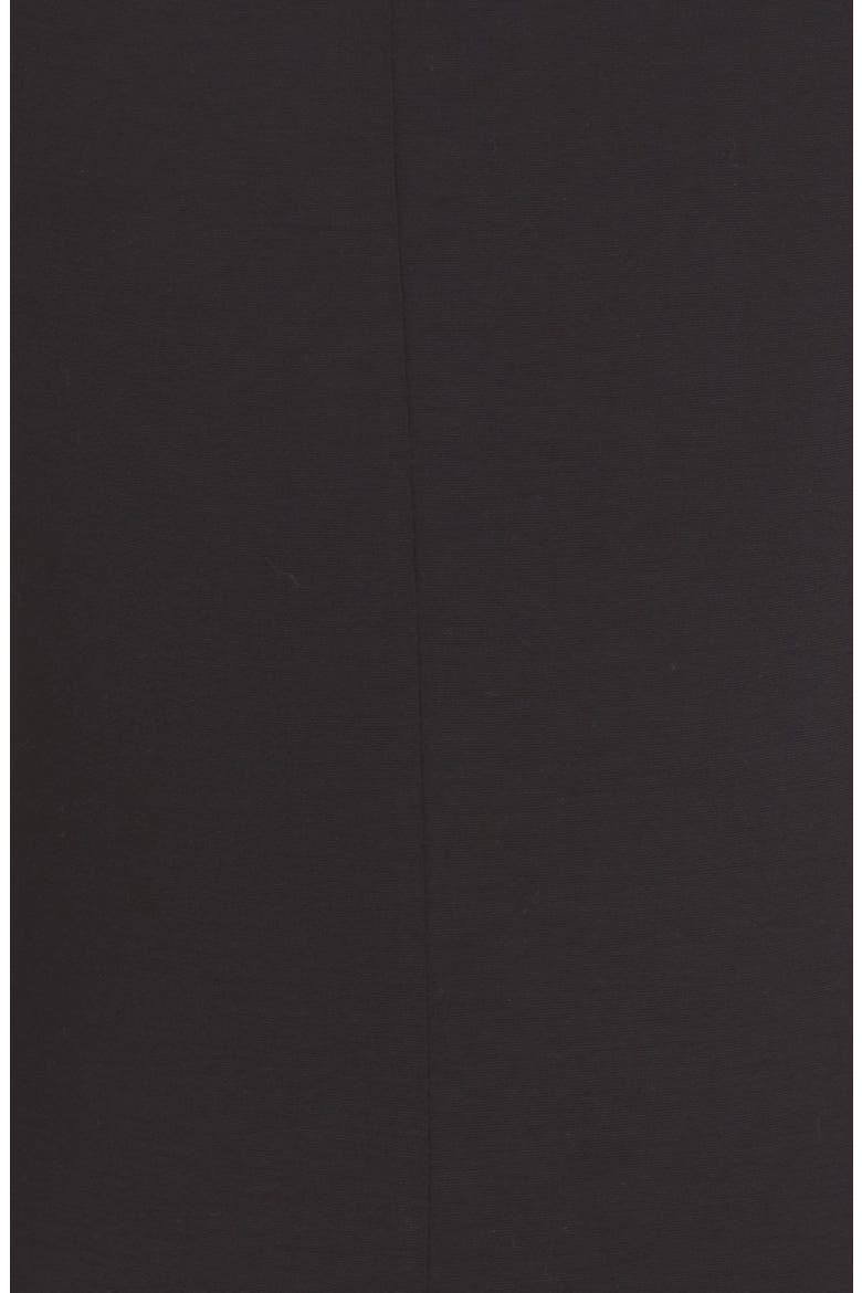 T by Alexander Wang 'The Lux' Ponte Knit Off the Shoulder Sheath Dress, Alternate, color, BLACK