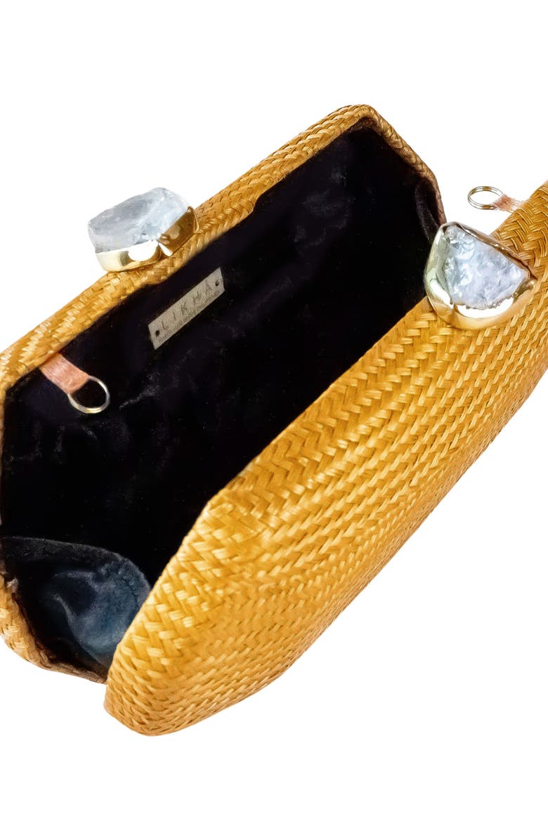 LIKHA Solid Octagon Clutch, Alternate, color, Camel