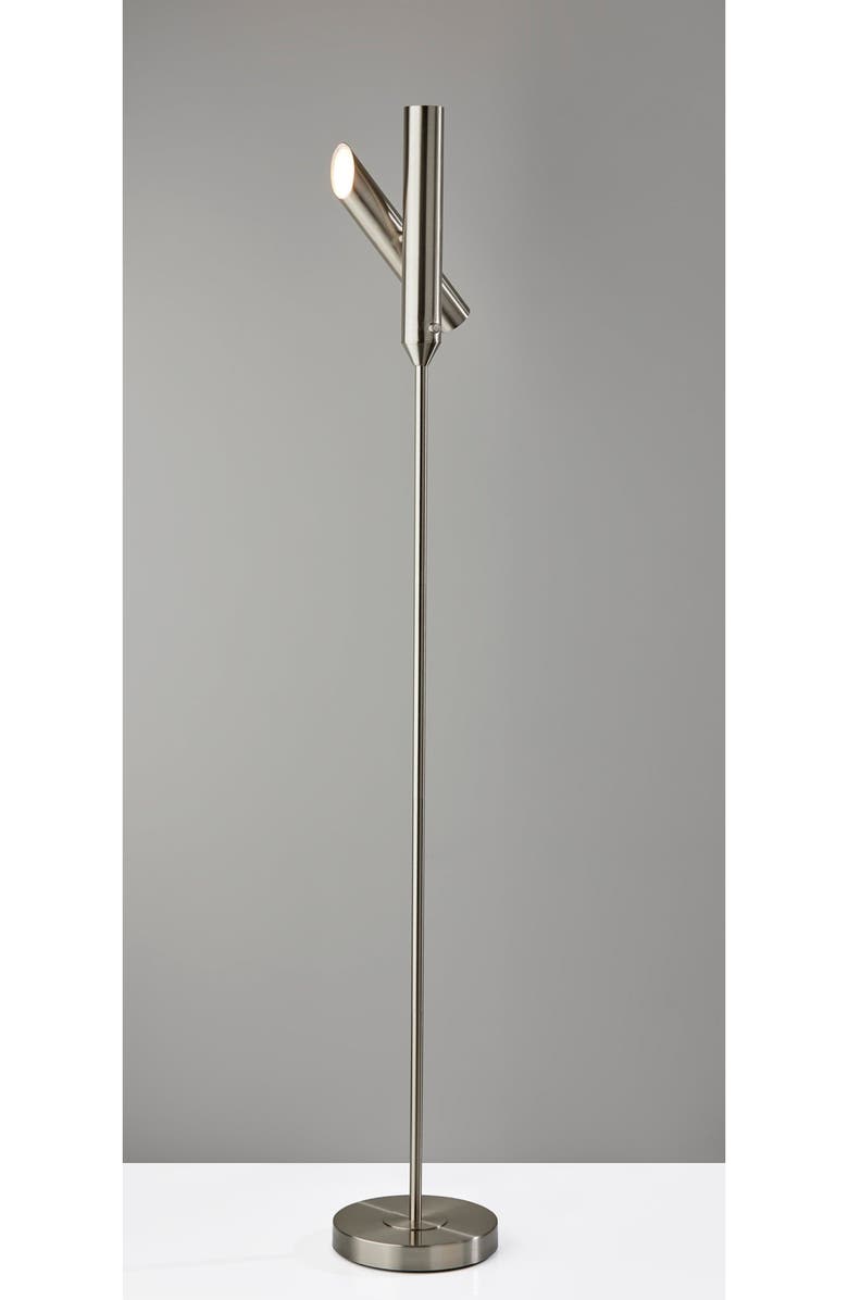 ADESSO LIGHTING Vega LED Torchiere Floor Lamp, Alternate, color,