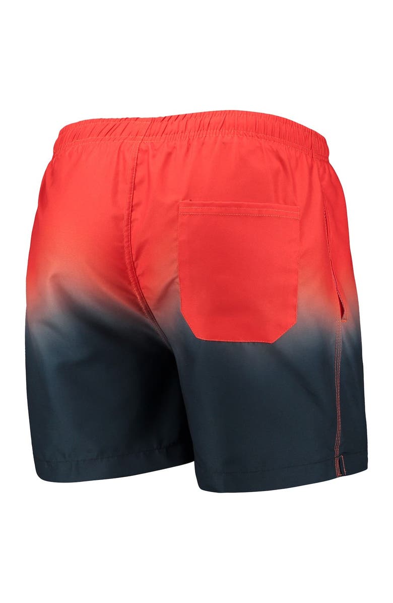 FOCO Men's FOCO Orange/Navy Chicago Bears Dip-Dye Swim Shorts, Alternate, color, Orange
