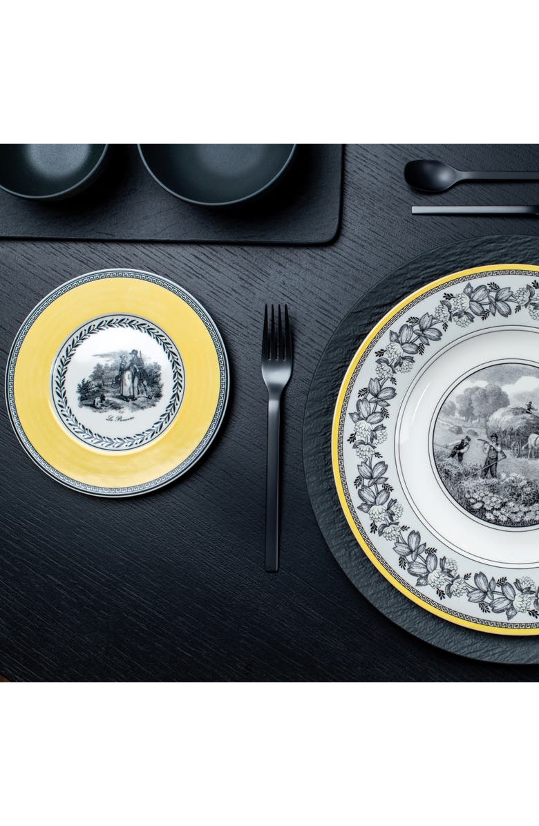 Villeroy & Boch Audun Chasse Appetizer/Dessert Plate, Alternate, color, Yellow