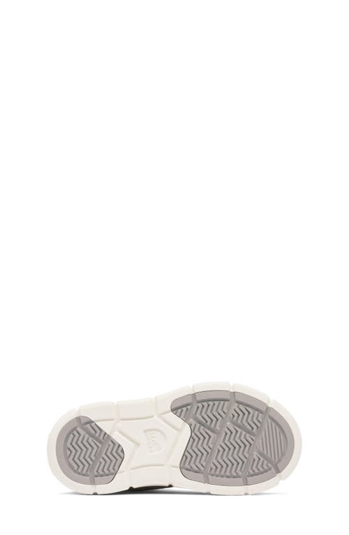 Sorel Kids' Explorer Iii Faux Fur Waterproof Boot In Pure Silver/chrome Grey