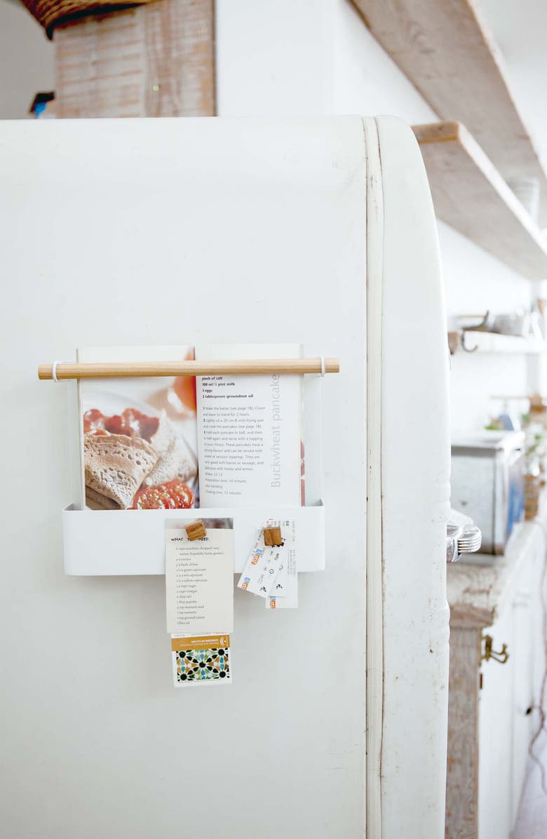 Yamazaki Magnetic Storage Pocket, Alternate, color, White