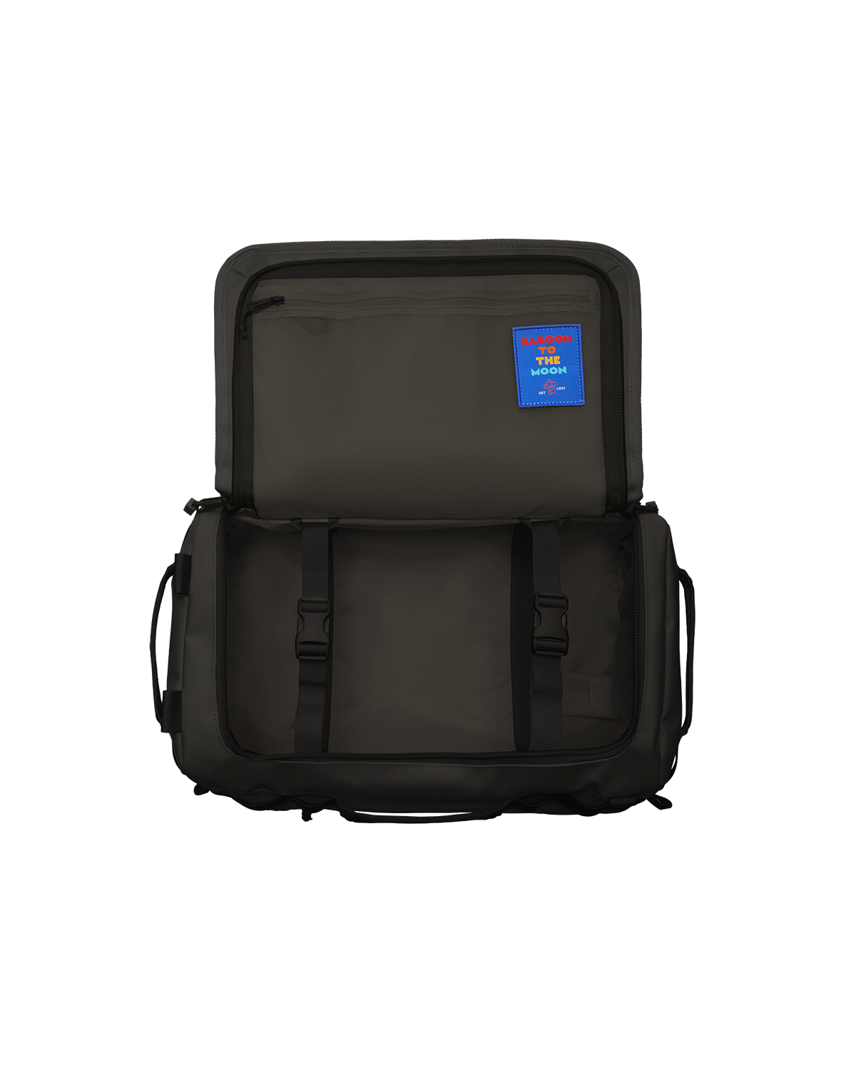 Baboon to the Moon New Go-Bag Duffle Mini 32L, Alternate, color, Black