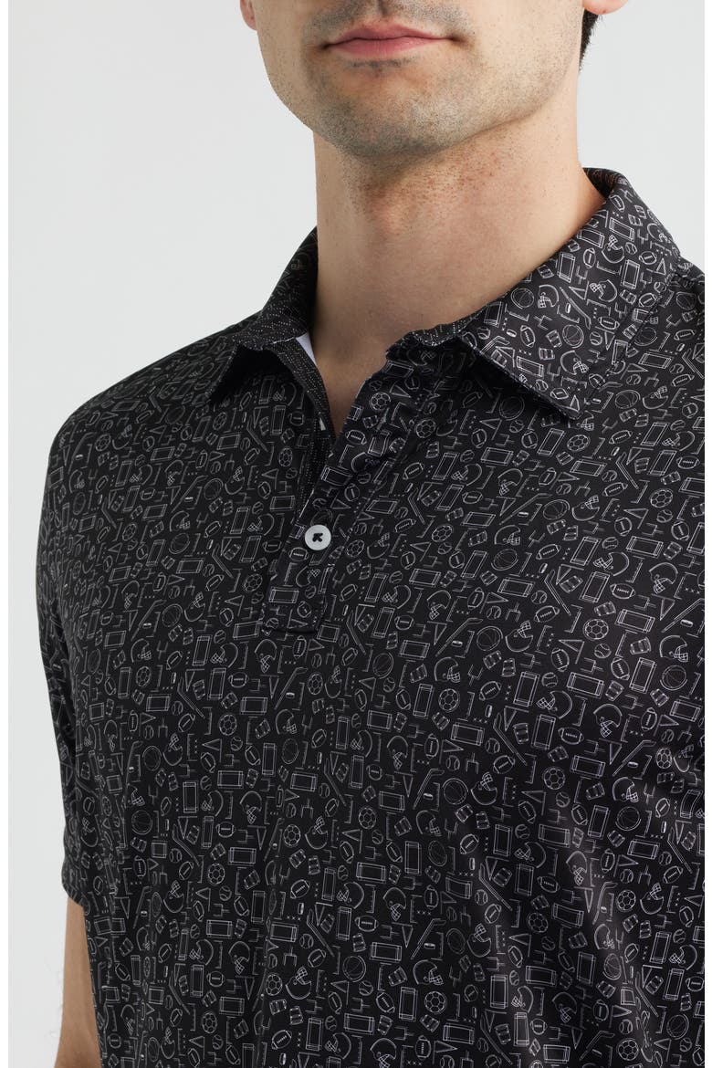 XC+™ Performance Game Day Polo, Alternate, color, BLACK