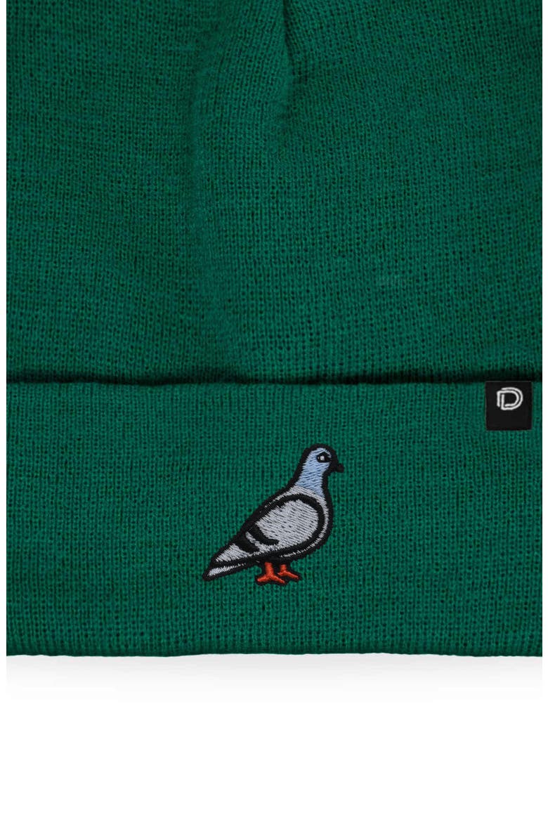 Pigeon Beanie Cap, Alternate, color, Green