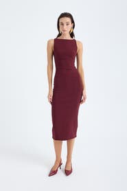 Monlicia Silva Bodycon Midi Dress