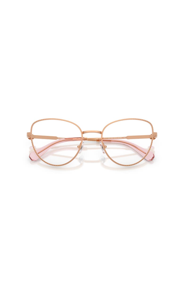 Swarovski 54mm Cat Eye optical glasses, Alternate, color, Pink