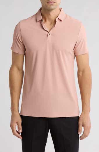 Slim Fit Stretch Cotton Knit Polo