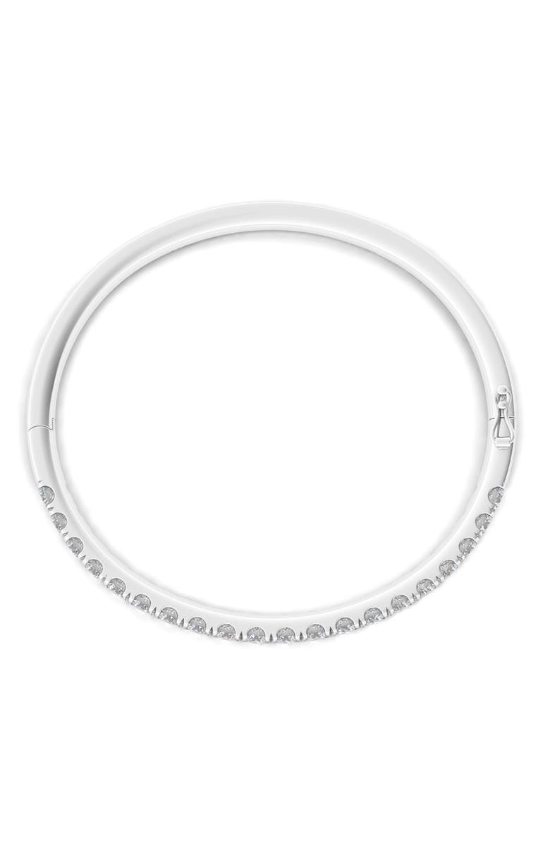 Everyday By HauteCarat Lab Created Diamond Bangle, Alternate, color,