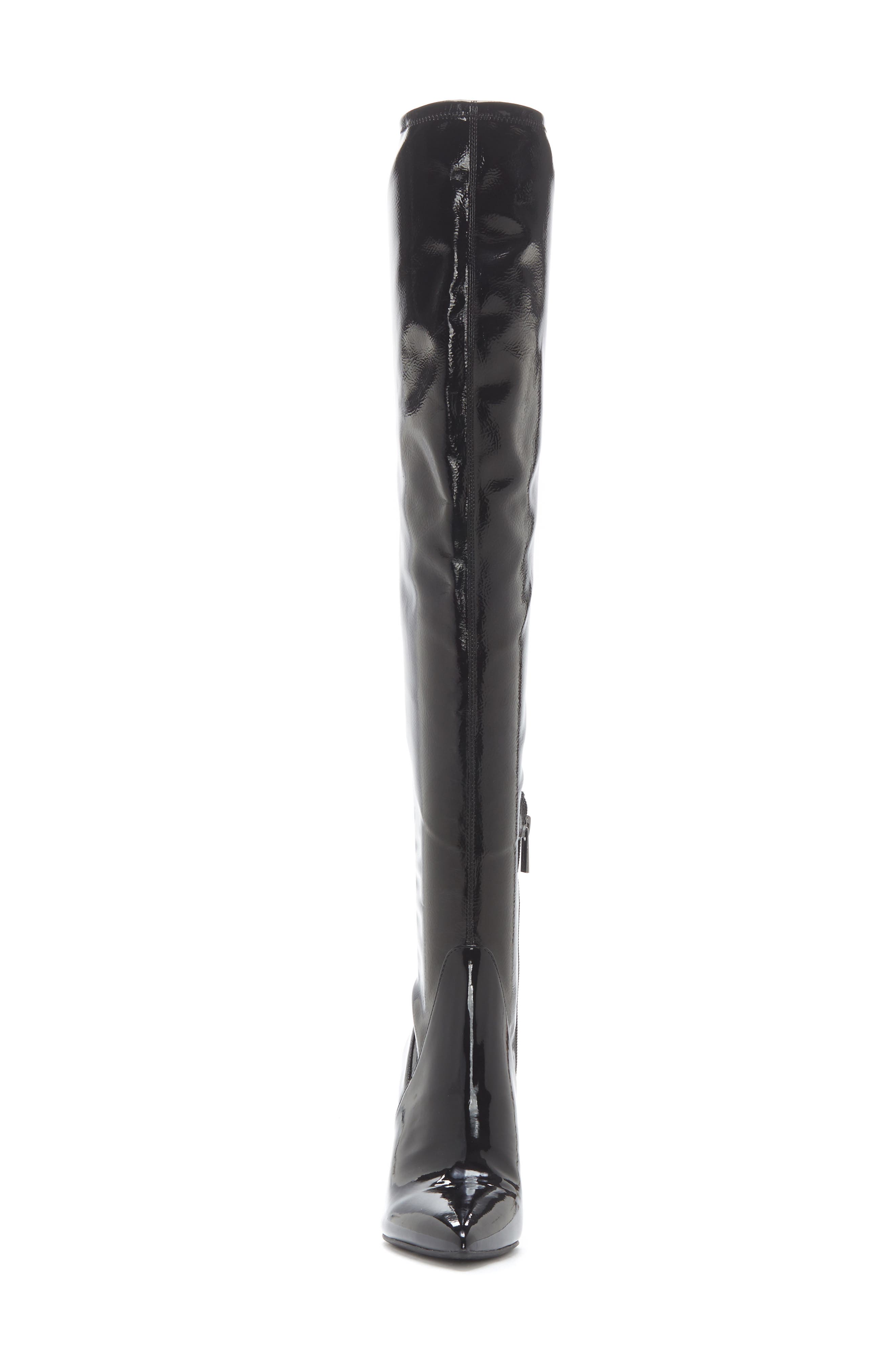 Laken Over the Knee Boot, Alternate, color, BLACK PATENT LEATHER
