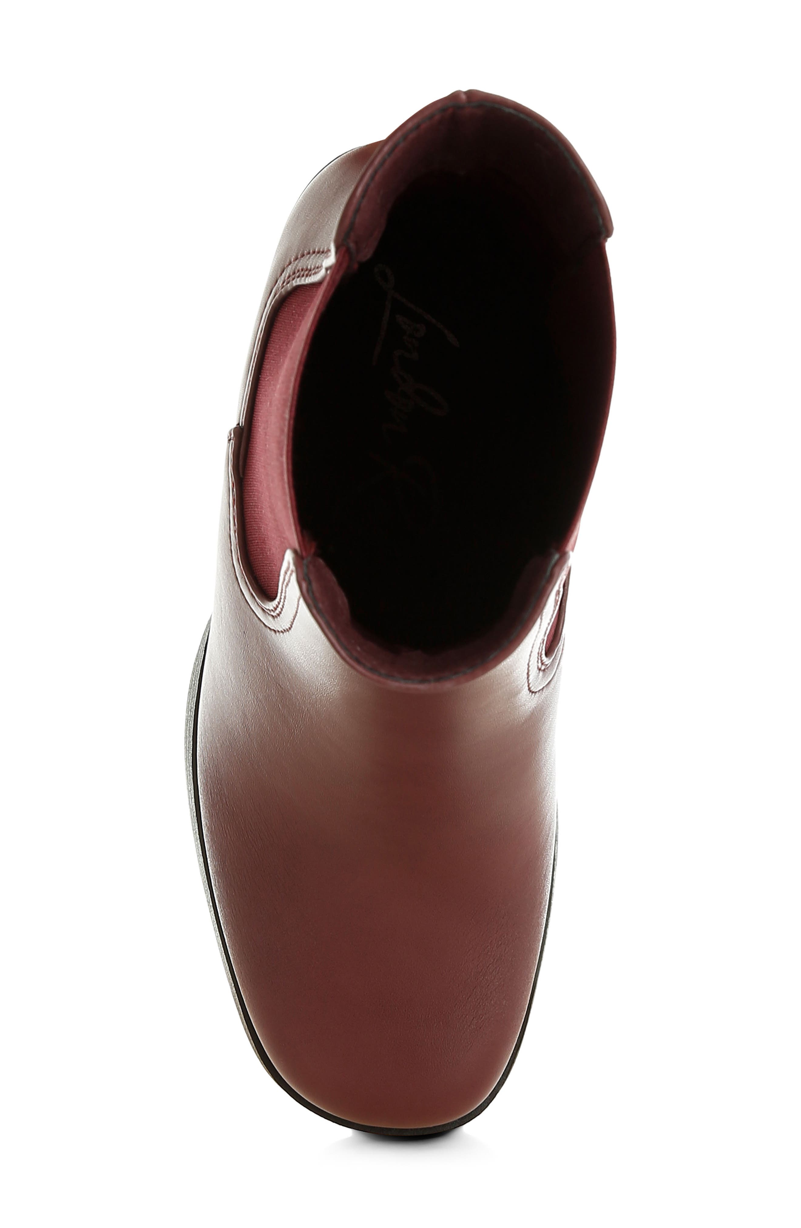 Scuala Chelsea Boot, Alternate, color, BURGUNDY